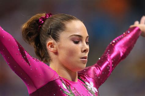 McKayla Maroney is pictured after winning the Vault and Floor Exercise during the Senior Women Competition at the 2013 P&G Gymnastics Championships during USA Gymnastics' National Championships at ...